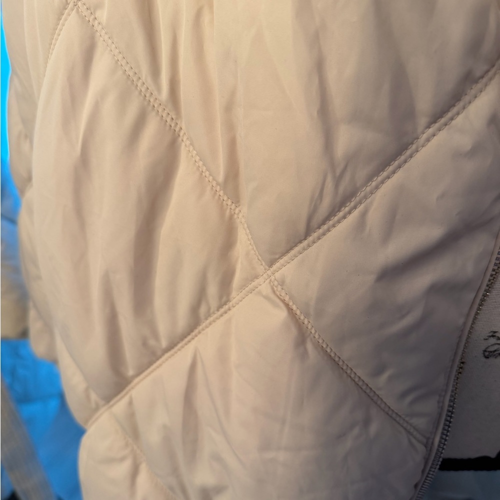 Karen Millen Beige Puffer Coat - Picture 7 of 12
